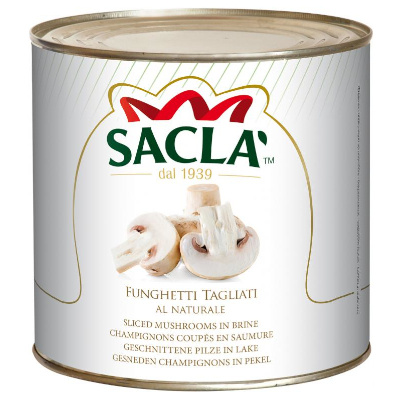 Žampiony v nálevu Sacla 2,5kg